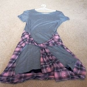 Flannel dress